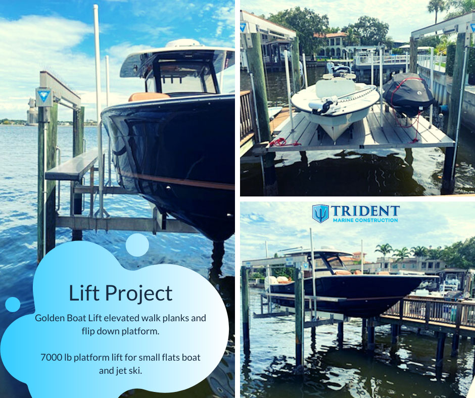 Trident Marine Construction Lift Project